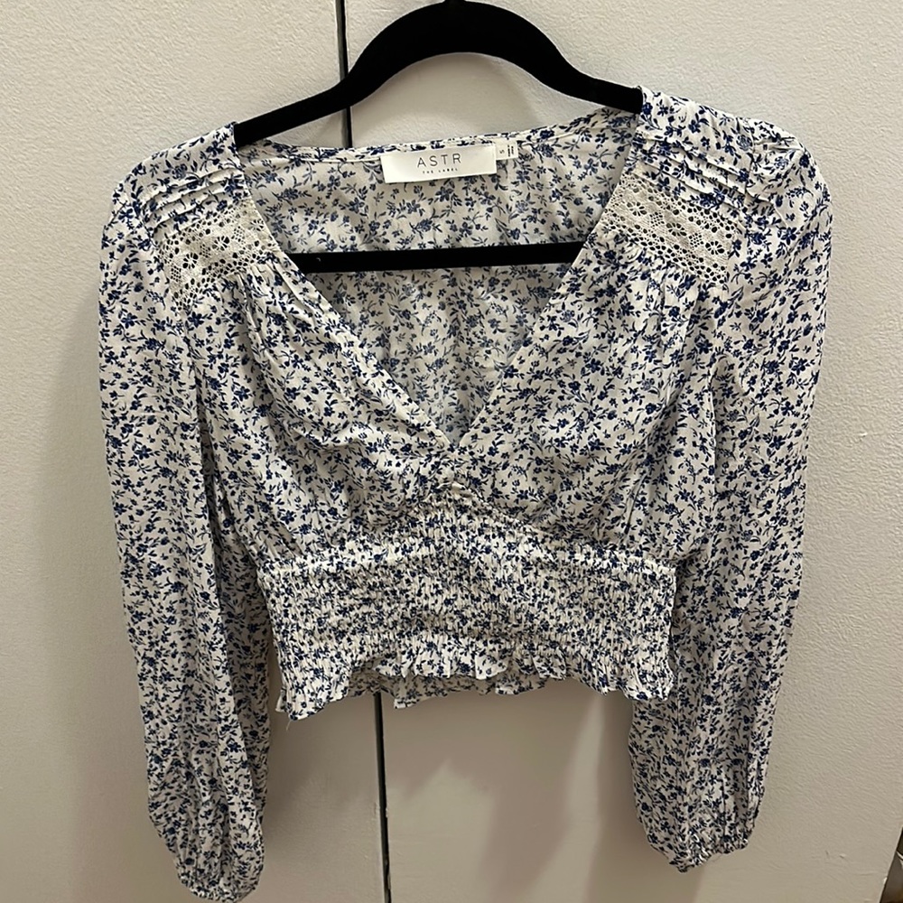 Astr the label long sleeve top